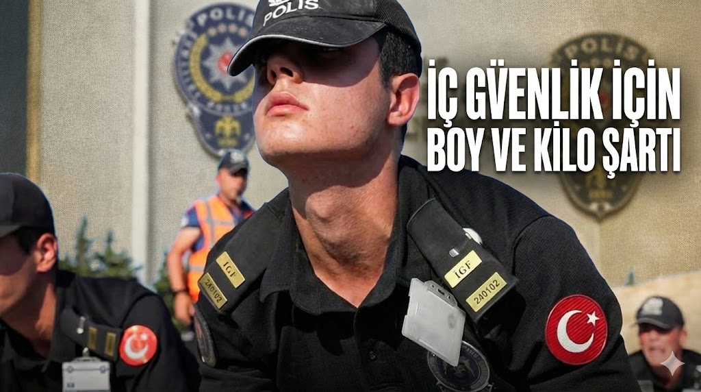 İç Güvenlik Fakültesi Boy ve Kilo Şartı Kaçtır? (2025 Amir Alımı)
